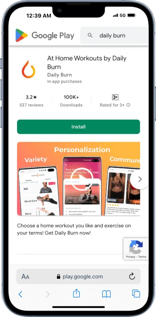 Daily Burn Weight Loss App